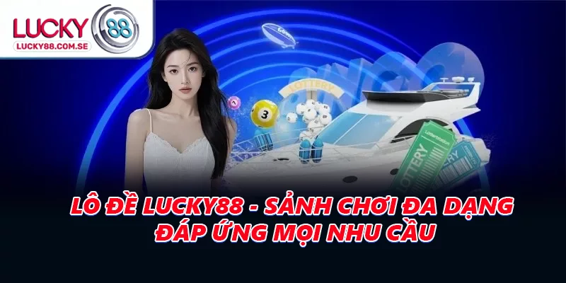Lô đề LUCKY88 - sảnh chơi đa dạng đáp ứng mọi nhu cầu